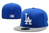 Dodgers Team Logo Royal Gray Fitted Hat LX,baseball caps,new era cap wholesale,wholesale hats